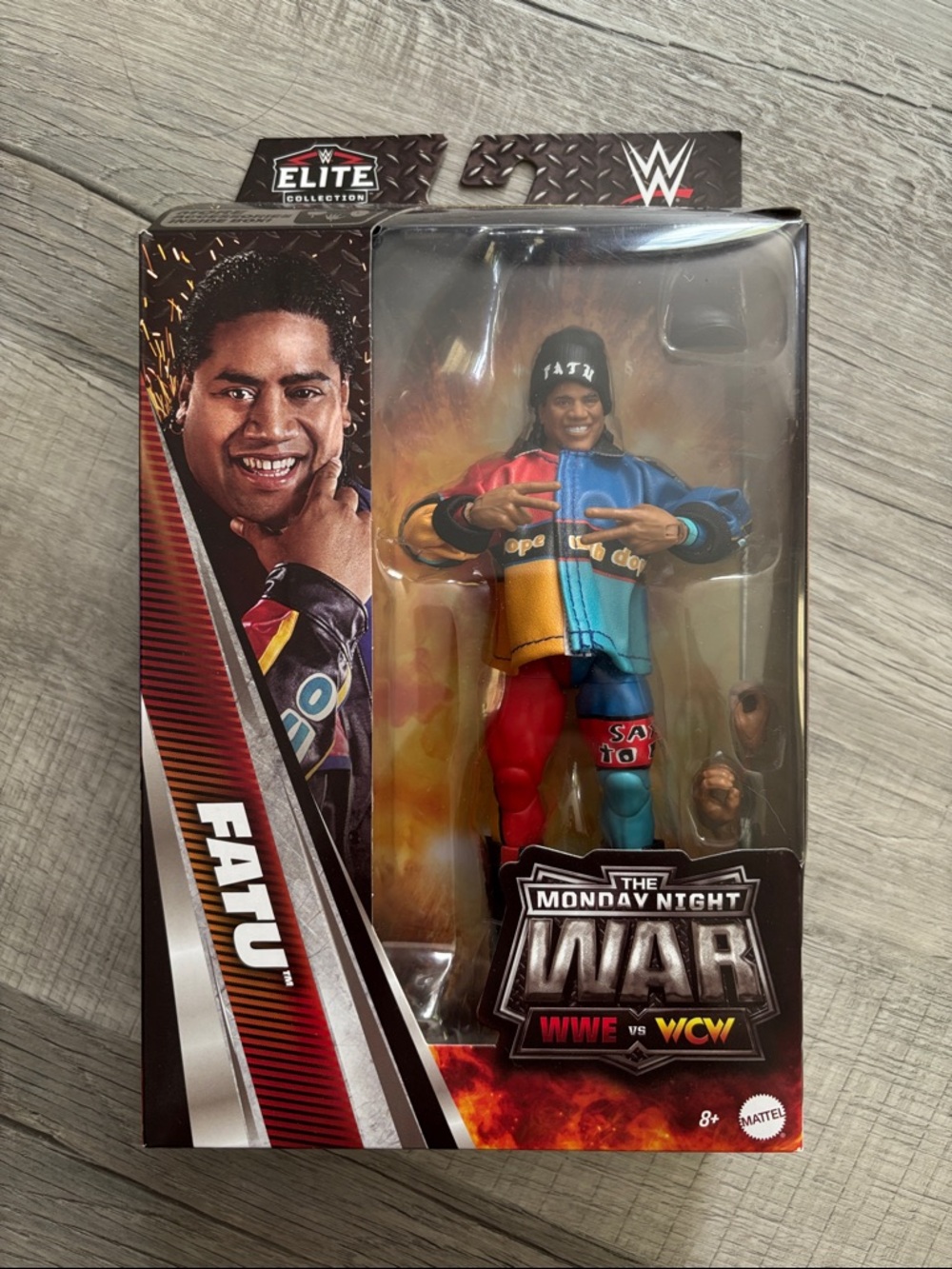 Mattel WWE Elite Collection Fatu Action Figure